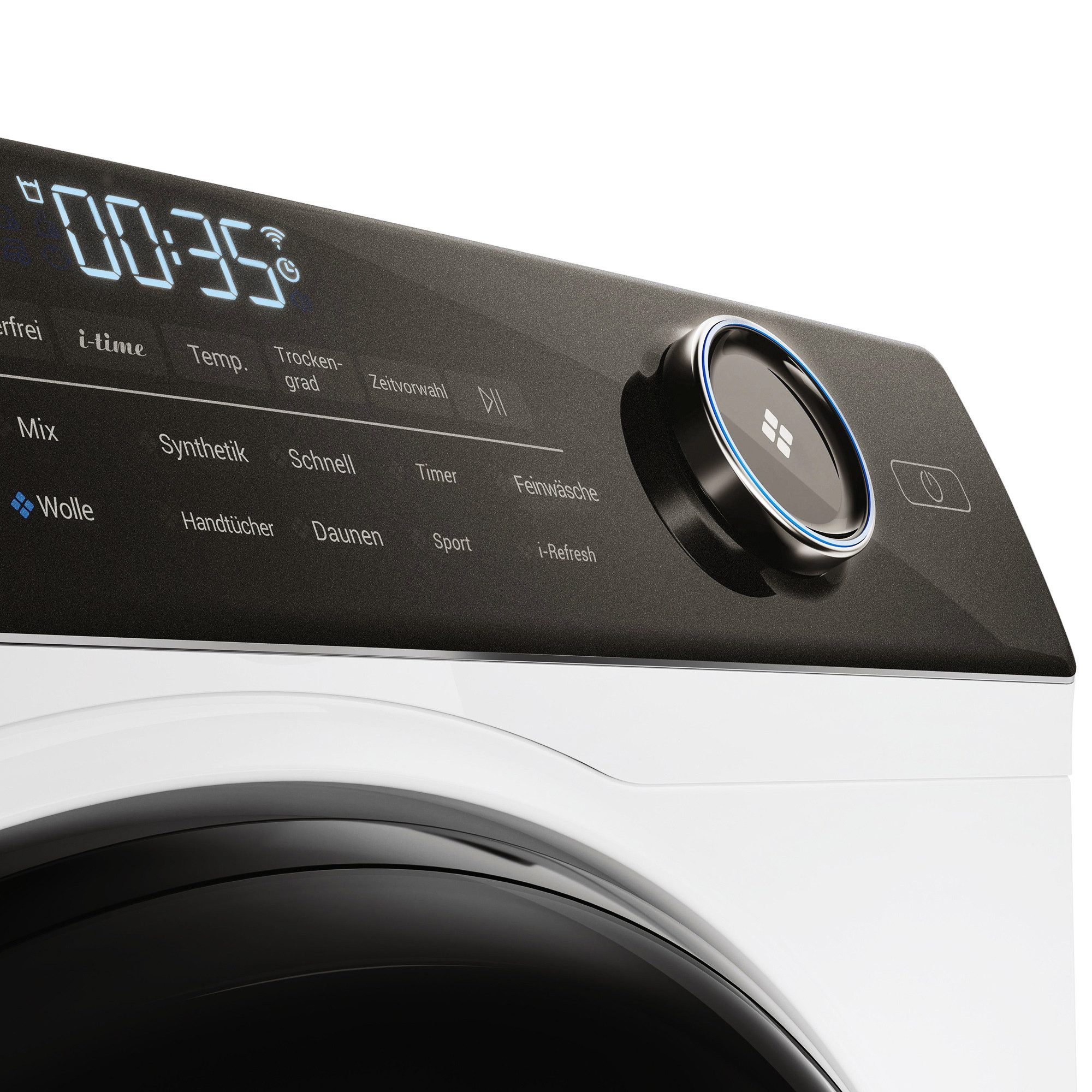 Haier Wärmepumpentrockner HD90-A3TEAM5, Smart hOn App mit künstlicher Intelligenz, Ablaufschlauch – Bild 5 von 5