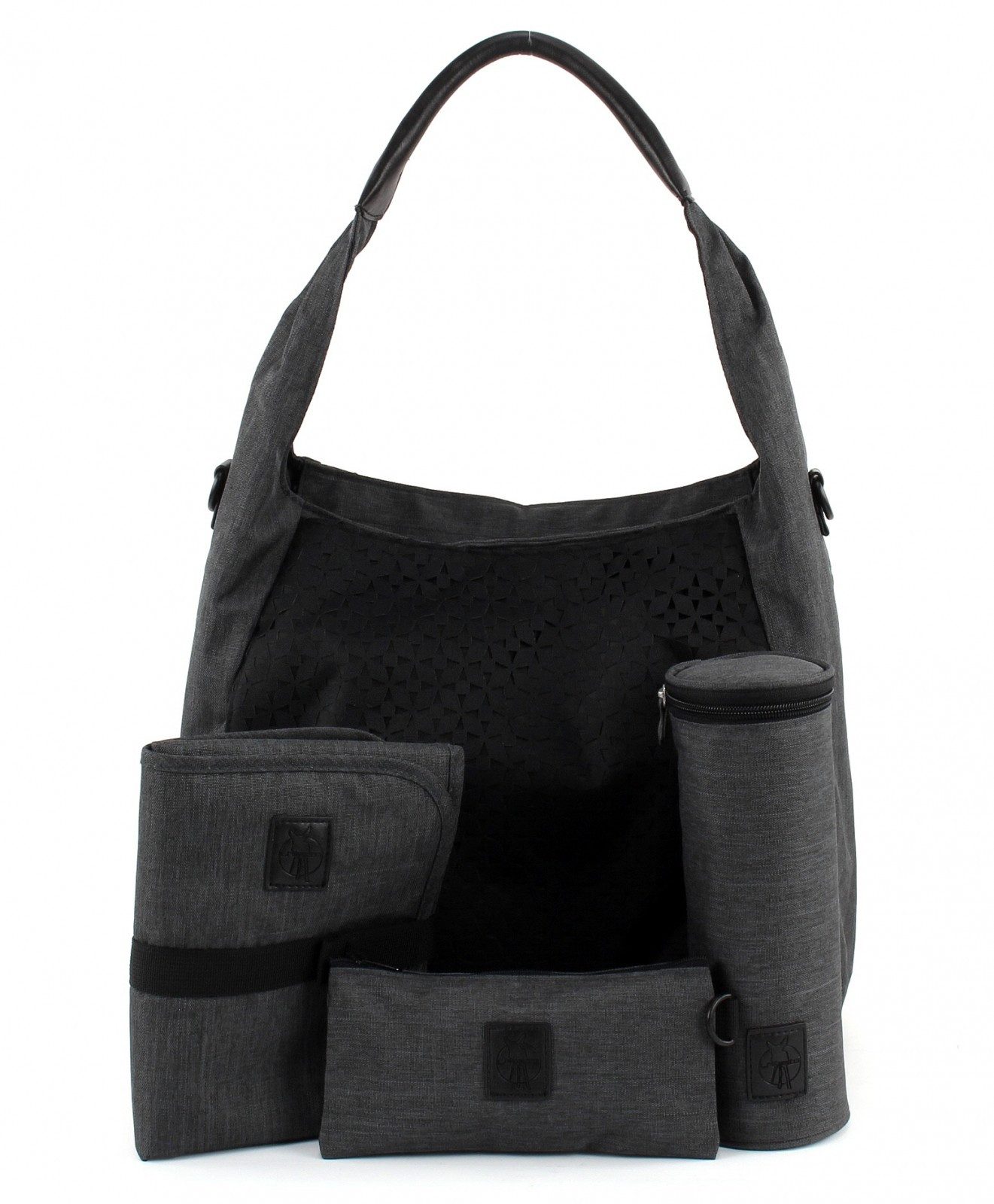 LÄSSIG Schultertasche Hobo Bag (Set, 4-tlg)