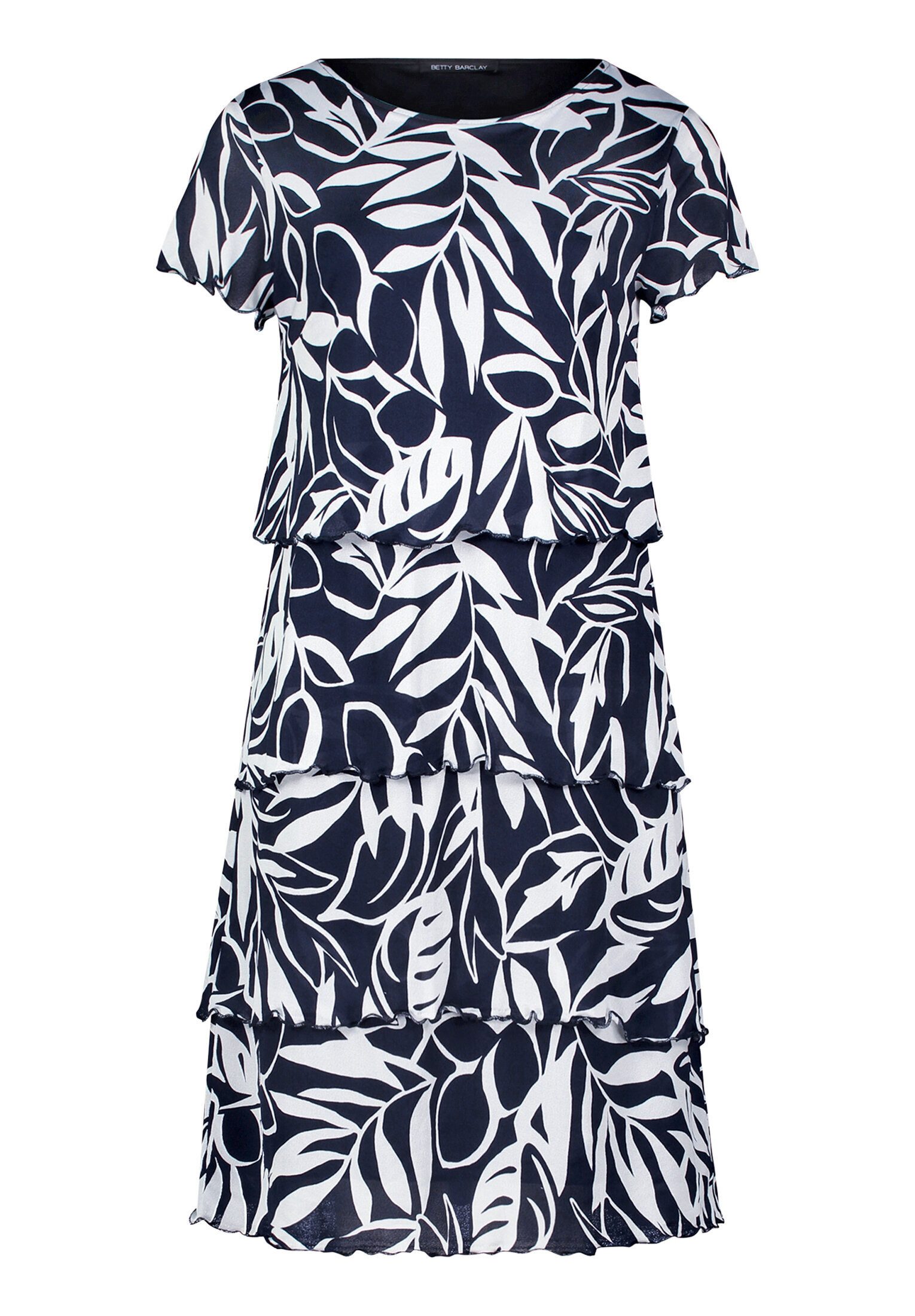 Betty Barclay Sommerkleid Damen mit U-Boot-Ausschnitt Druck