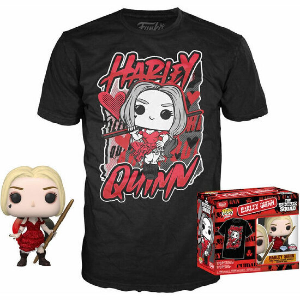 Spielfigur Set Figur POP & Tee DC Comics Escuadron Suicida Harley Quinn