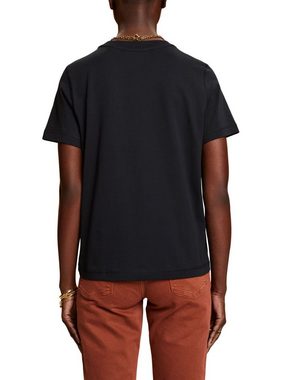 edc by Esprit T-Shirt Lockeres T-Shirt aus 100 % Baumwolle (1-tlg)
