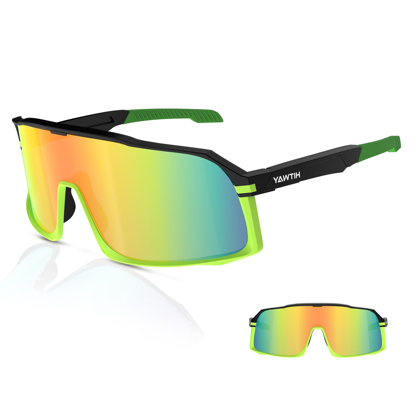 Fahrradbrille UV400-Schutz Polarisierte Sonnenbrille Outdoor MTB Rennrad Sportbrille