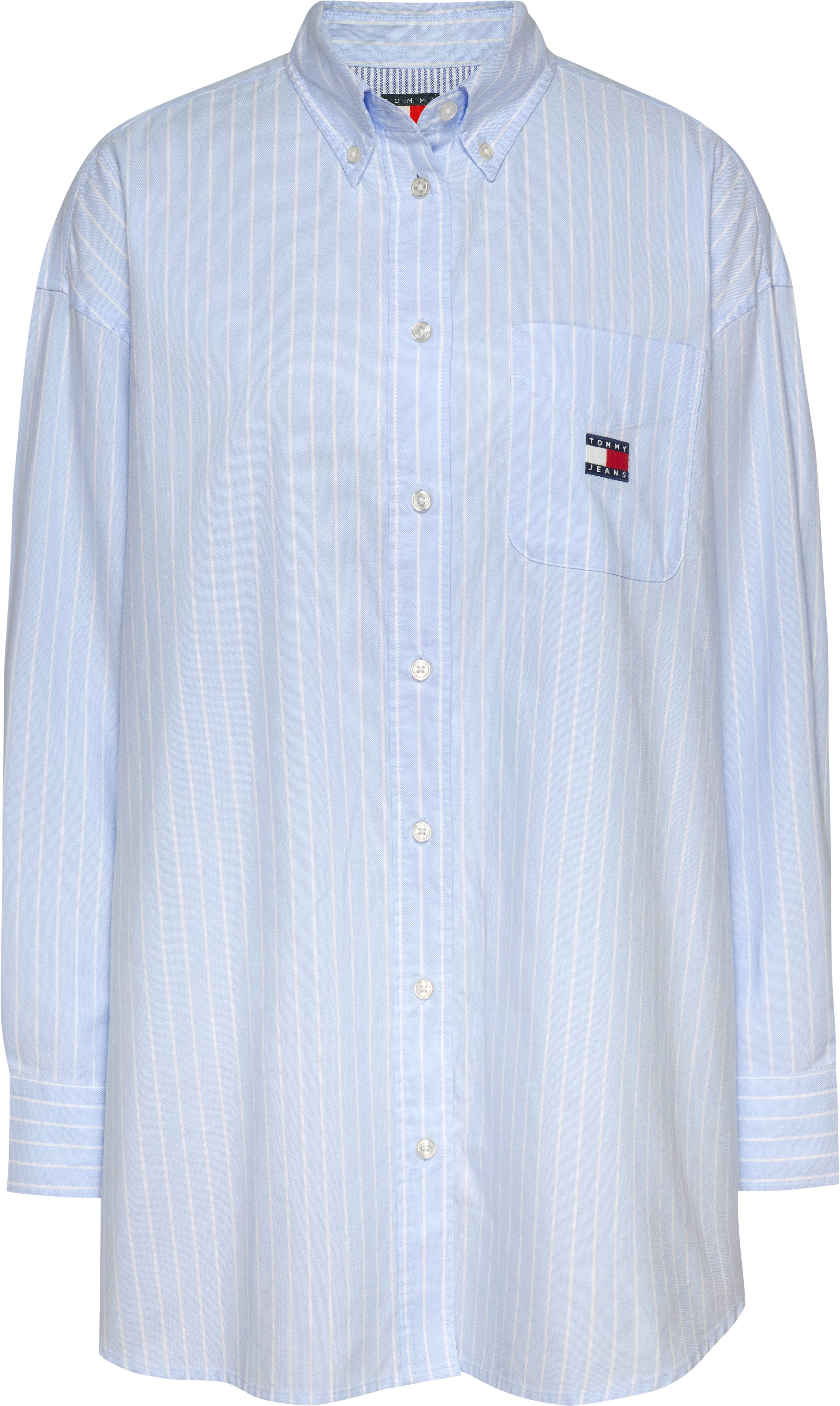 Tommy Jeans Hemdbluse TJW OVS BADGE günstig online kaufen