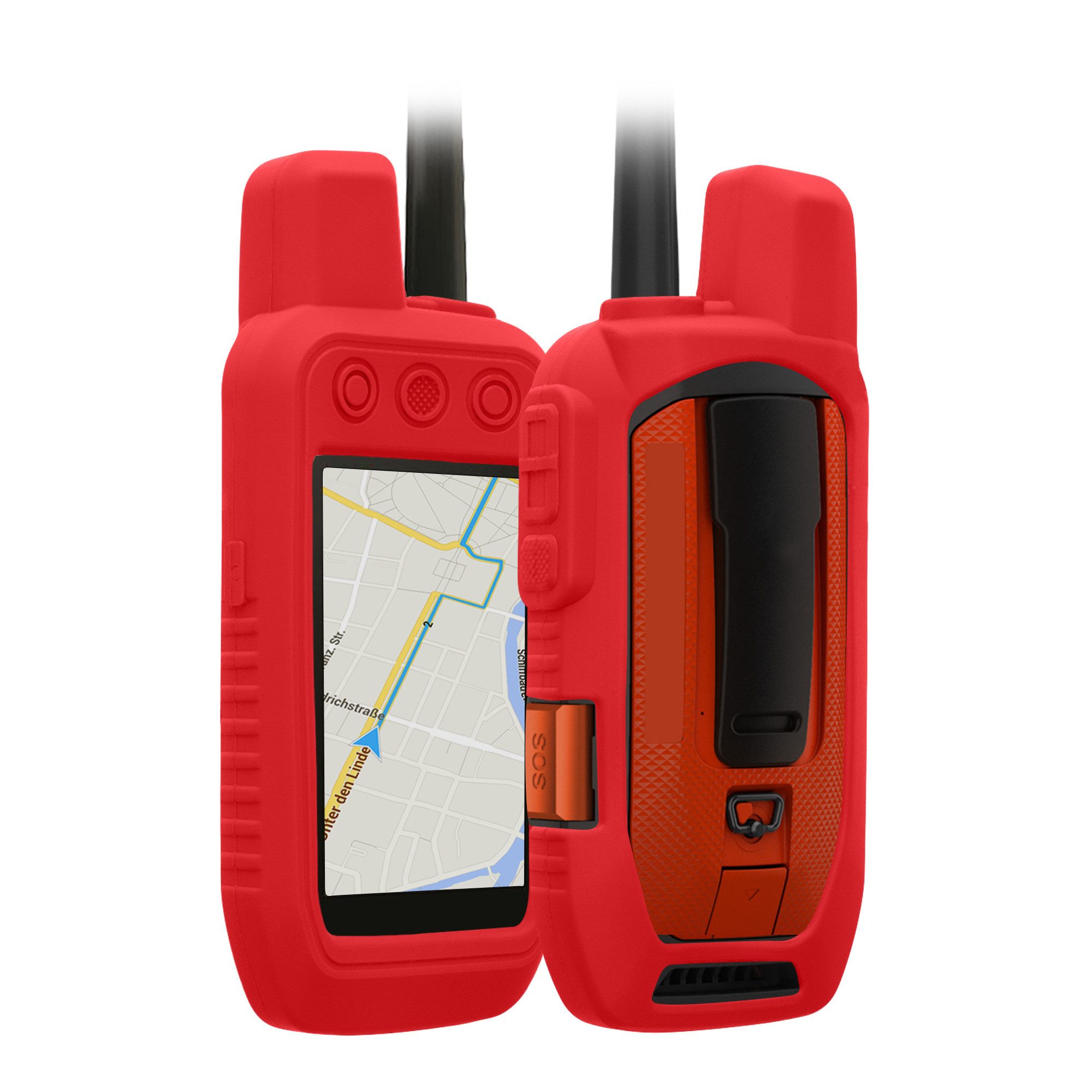 kwmobile Etui Hülle für Garmin Alpha 200i / Alpha 300i, Schutzhülle GPS Handgerät - Cover Case