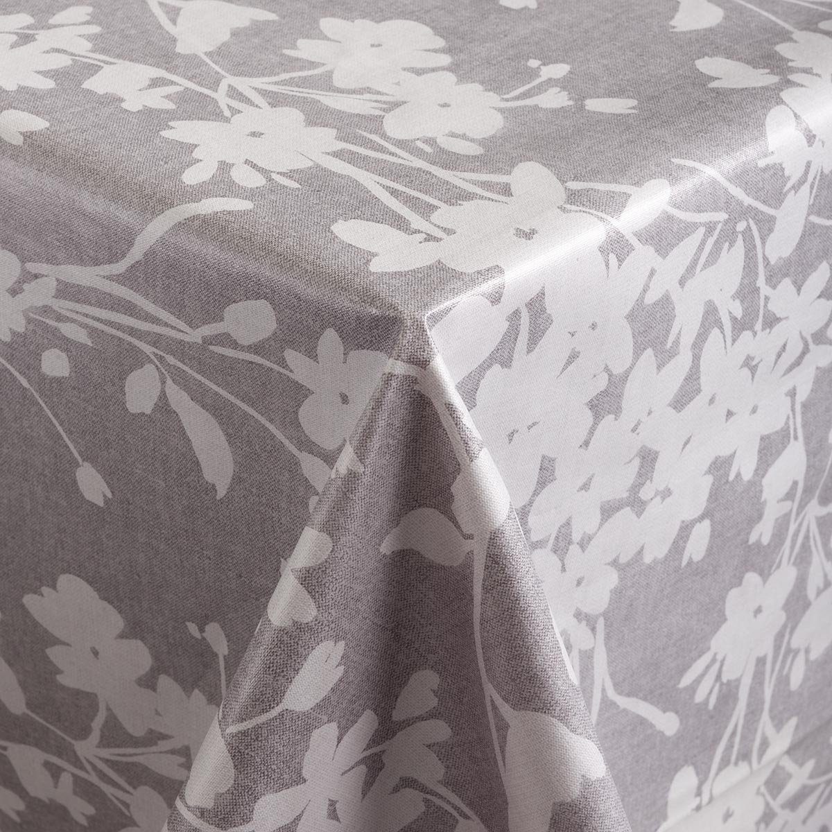 DéVa Tischdecke DéVa Wachstuchtischdecke "Natural grau" günstig online kaufen