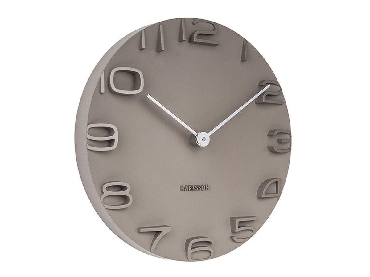 Karlsson Wanduhr Wanduhr EDGE, Ø 42 cm
