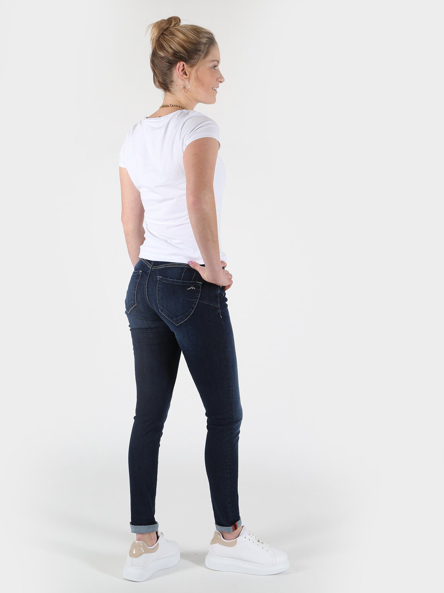 Damen Jeans Miracle of Denim Skinny-fit-Jeans Emily Skinny Fit Jeans