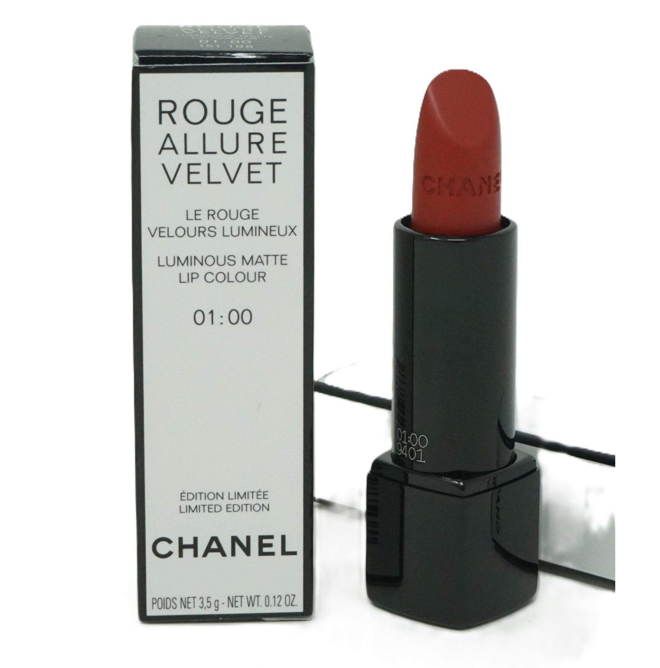 Lippenstift Chanel Rouge Allure Velvet 3,5g Lippenstift 01:00