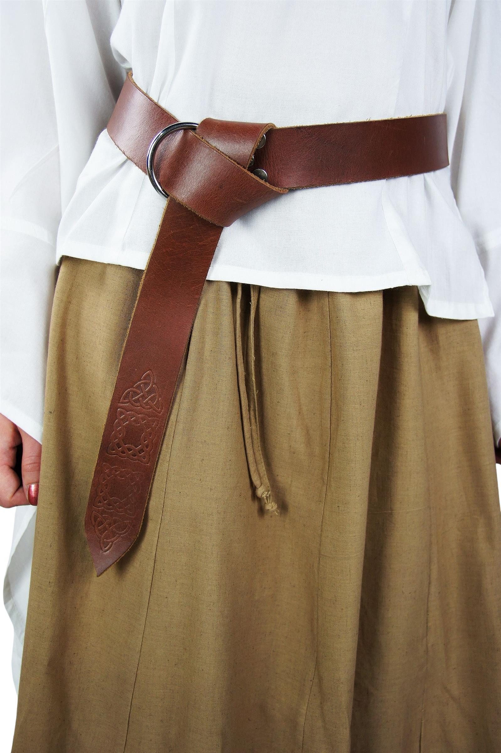 Wikinger-Kostüm Ringgürtel "Kegan" mit keltischem Muster