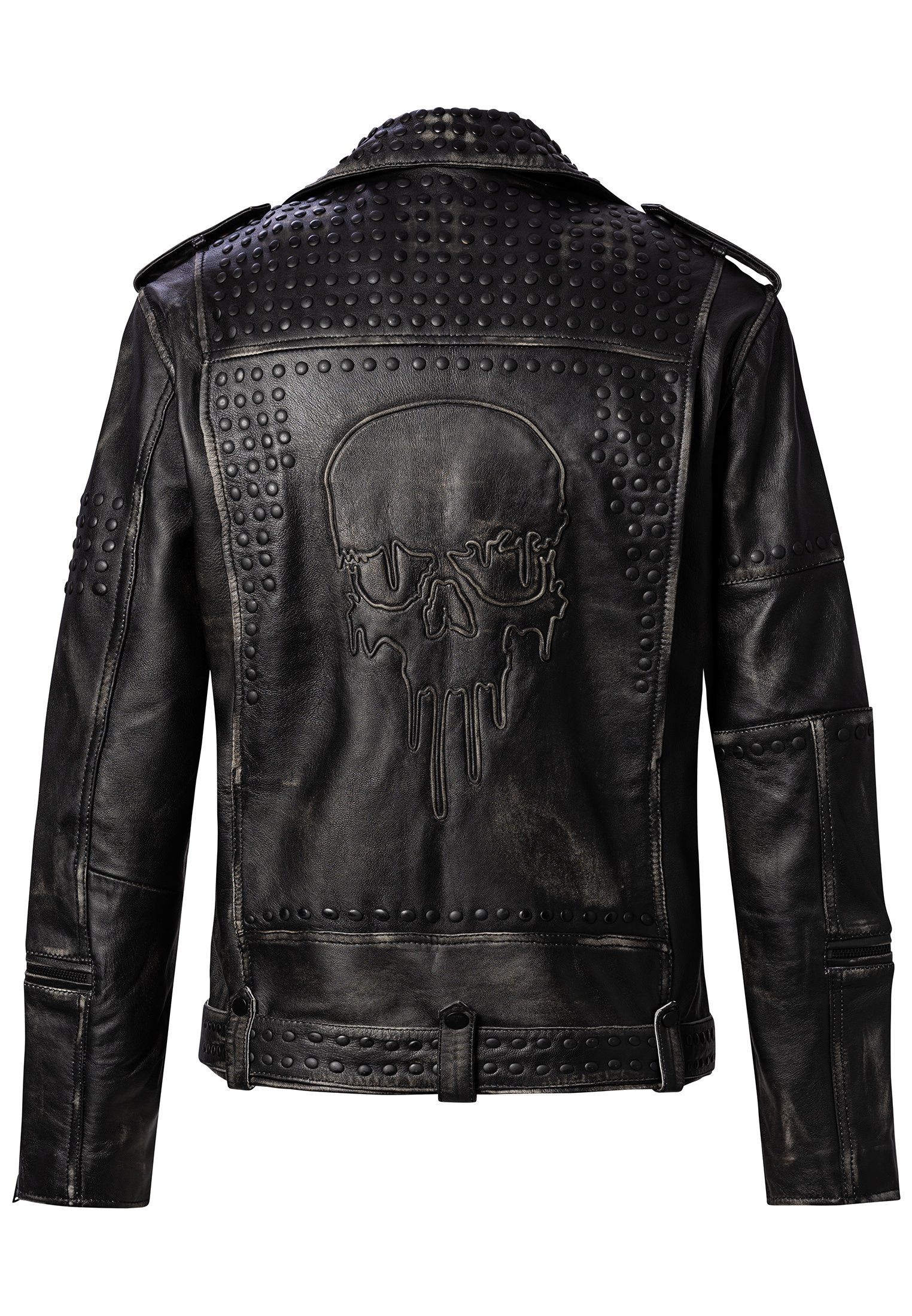 CBL Lederjacke MQ-45117 mit reißverschlusstaschen günstig online kaufen