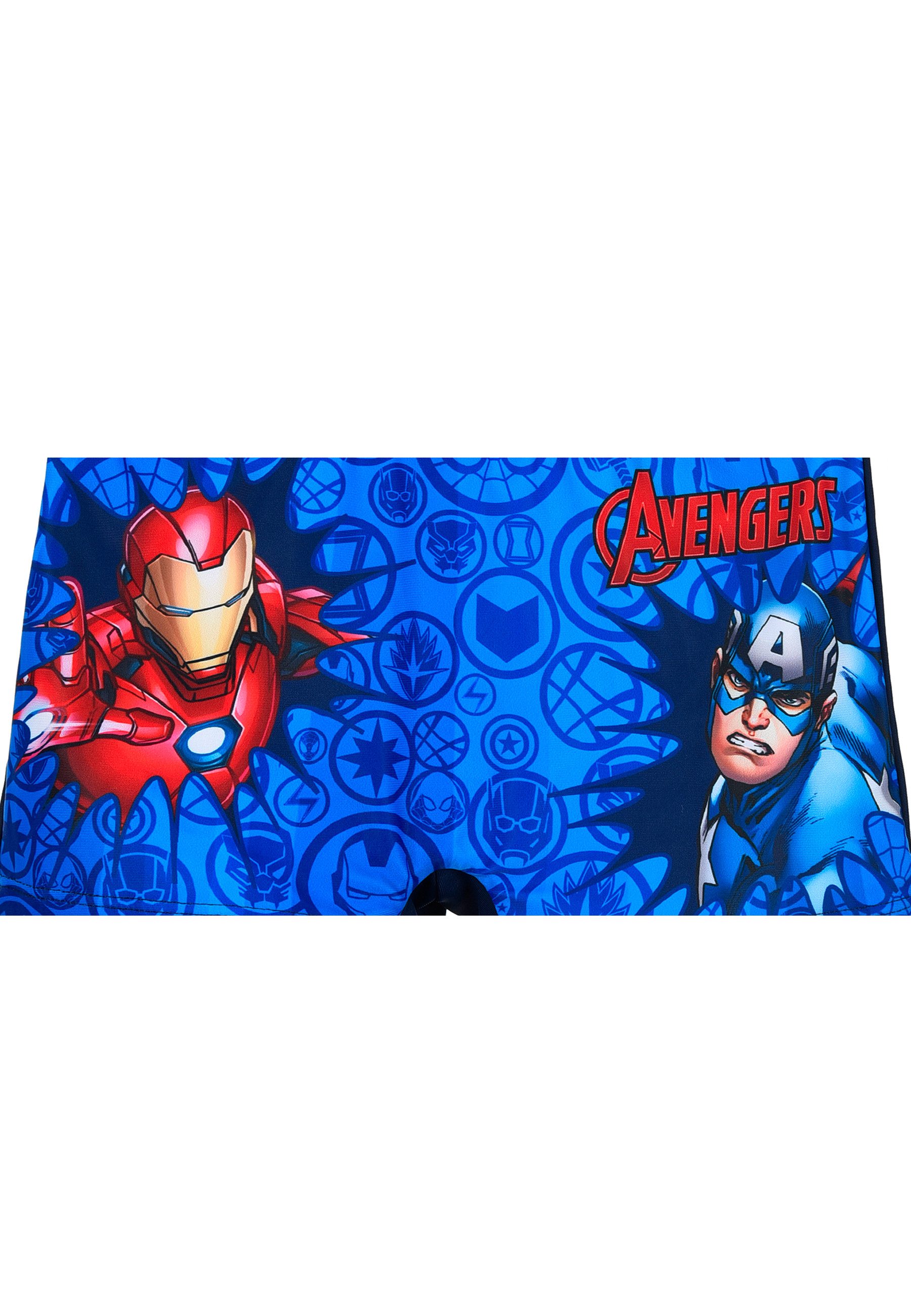 The AVENGERS Badehose Iron Man Captain America Badehose Bade-Pant