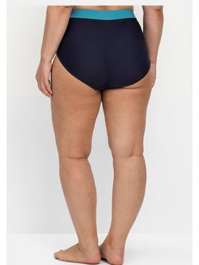 Sheego Bikini-Hose Große Größen in hohem Schnitt, mit Shaping-Einsatz