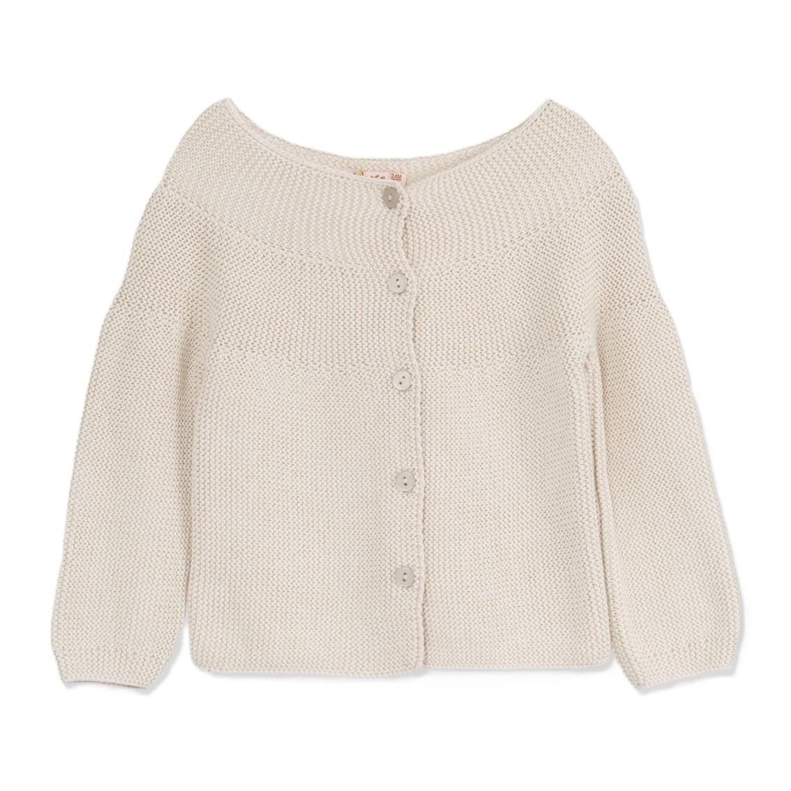 Minora Strickkleid Minora Baby Strickjacke - Cardigan Links für Mädchen und Jungen