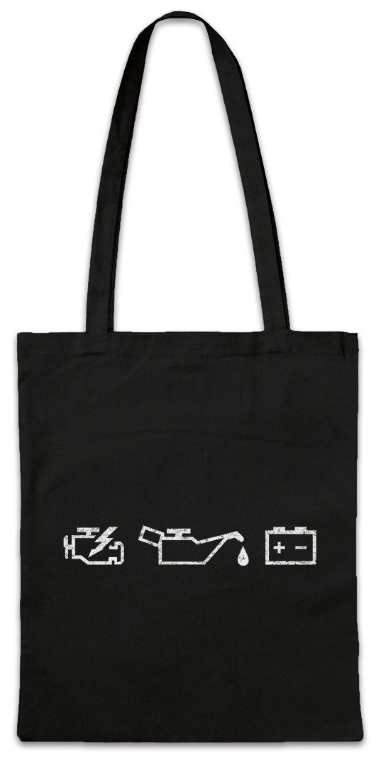 Beuteltasche Engine Lights Stofftasche Rennfahrer Rennen Fahrer Car Race Auto