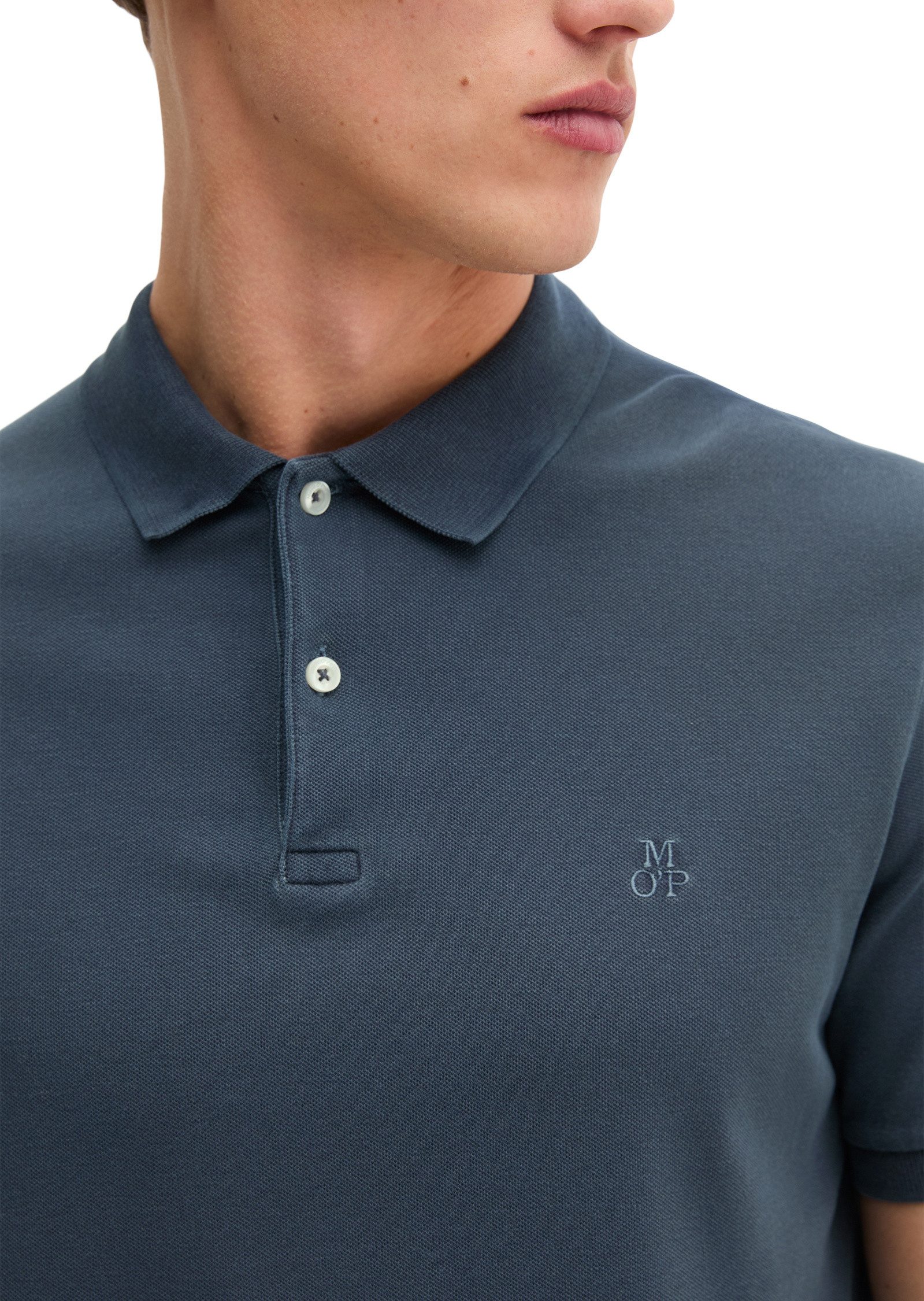 Marc O'Polo Poloshirt aus Organic Cotton-Stretch