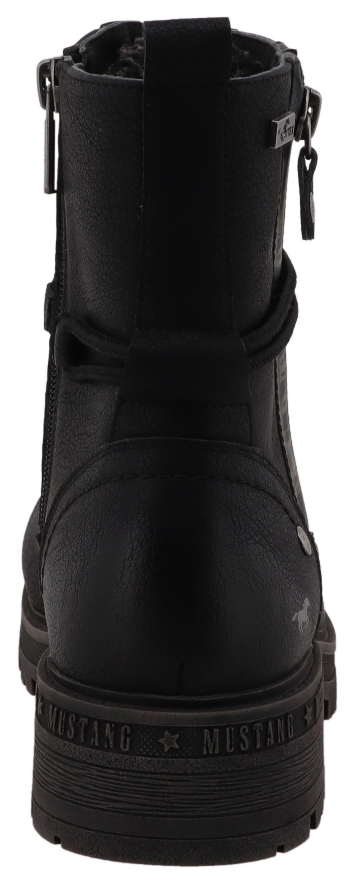 Mustang Shoes Darleen Winterboots Schnürboots mit Profilsohle günstig online kaufen