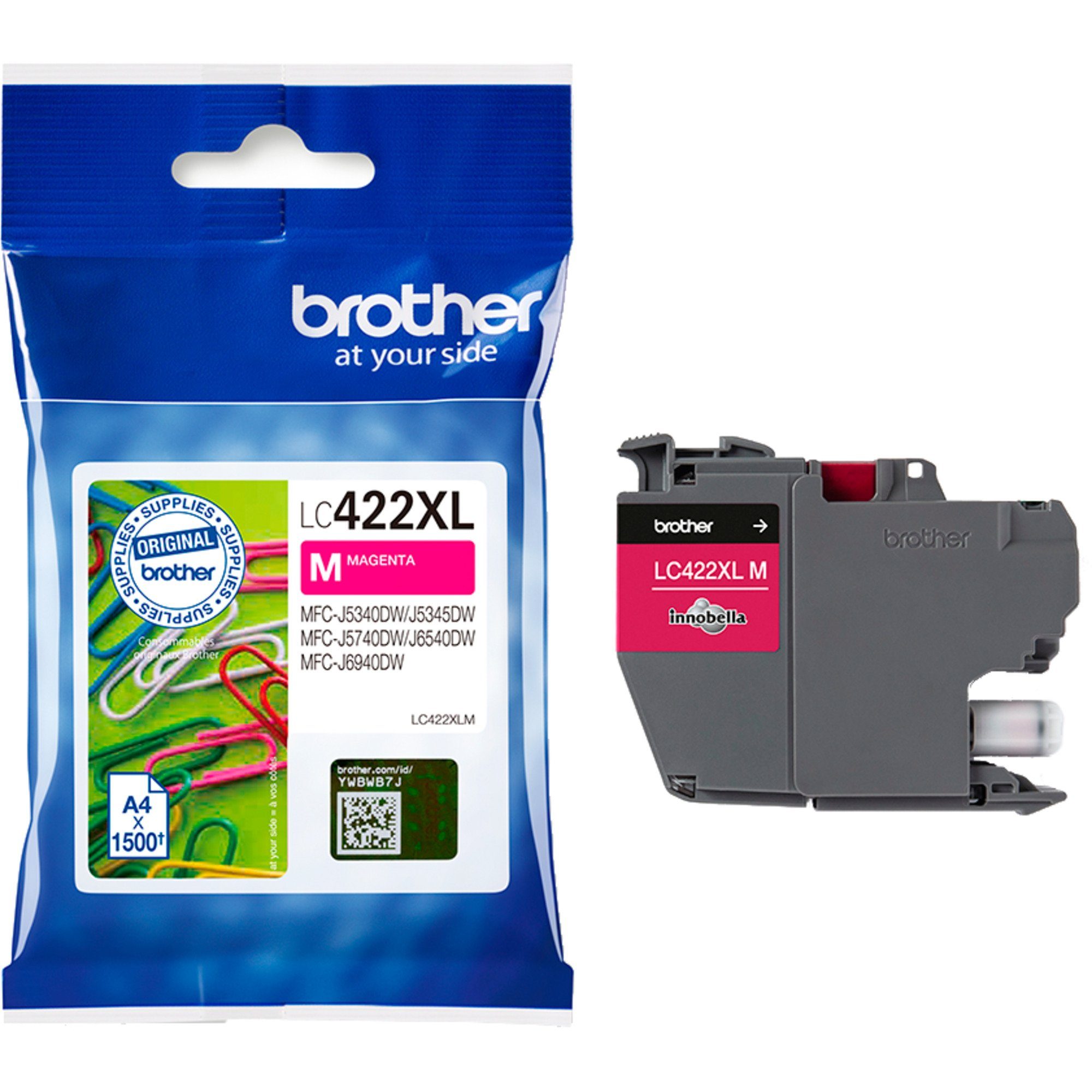 Brother Brother Tinte magenta LC-422XLM Tintenpatrone