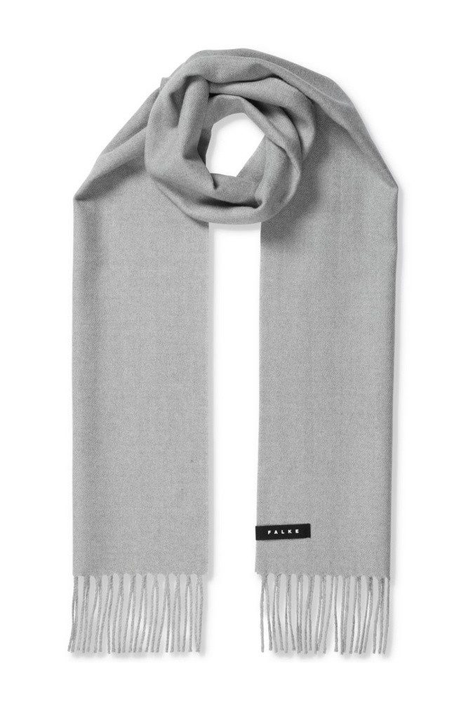 FALKE Schal hellgrau 180cm x 30cm - 1 Stück