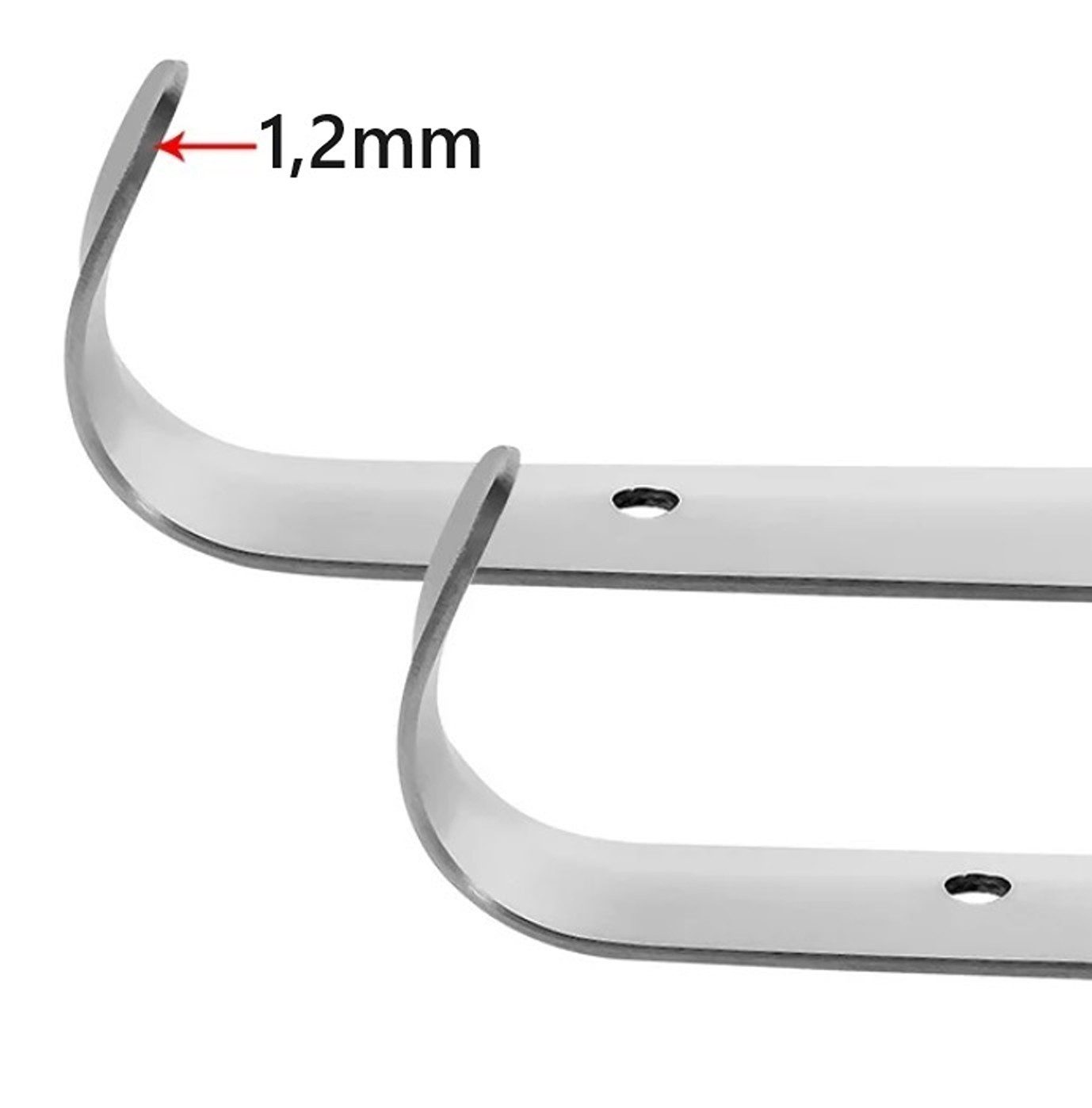 BAYLI Schuhlöffel 42cm Schuhlöffel aus Edelstahl, Schuhanzieher, Schuhanziehhilfe aus – Bild 5 von 5