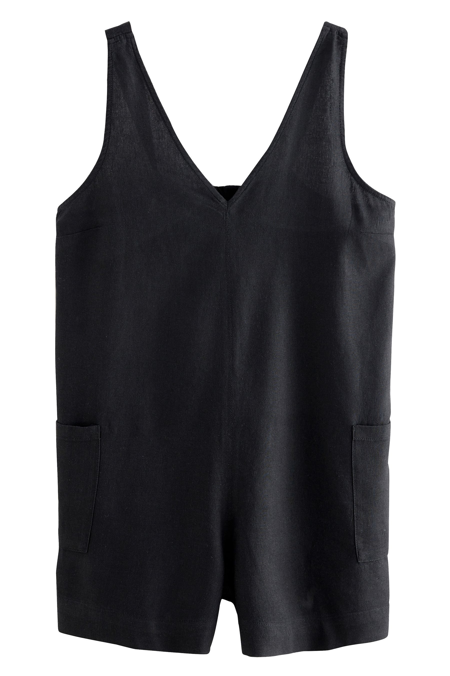 Next Playsuit Overall aus einer Leinenmischung günstig online kaufen