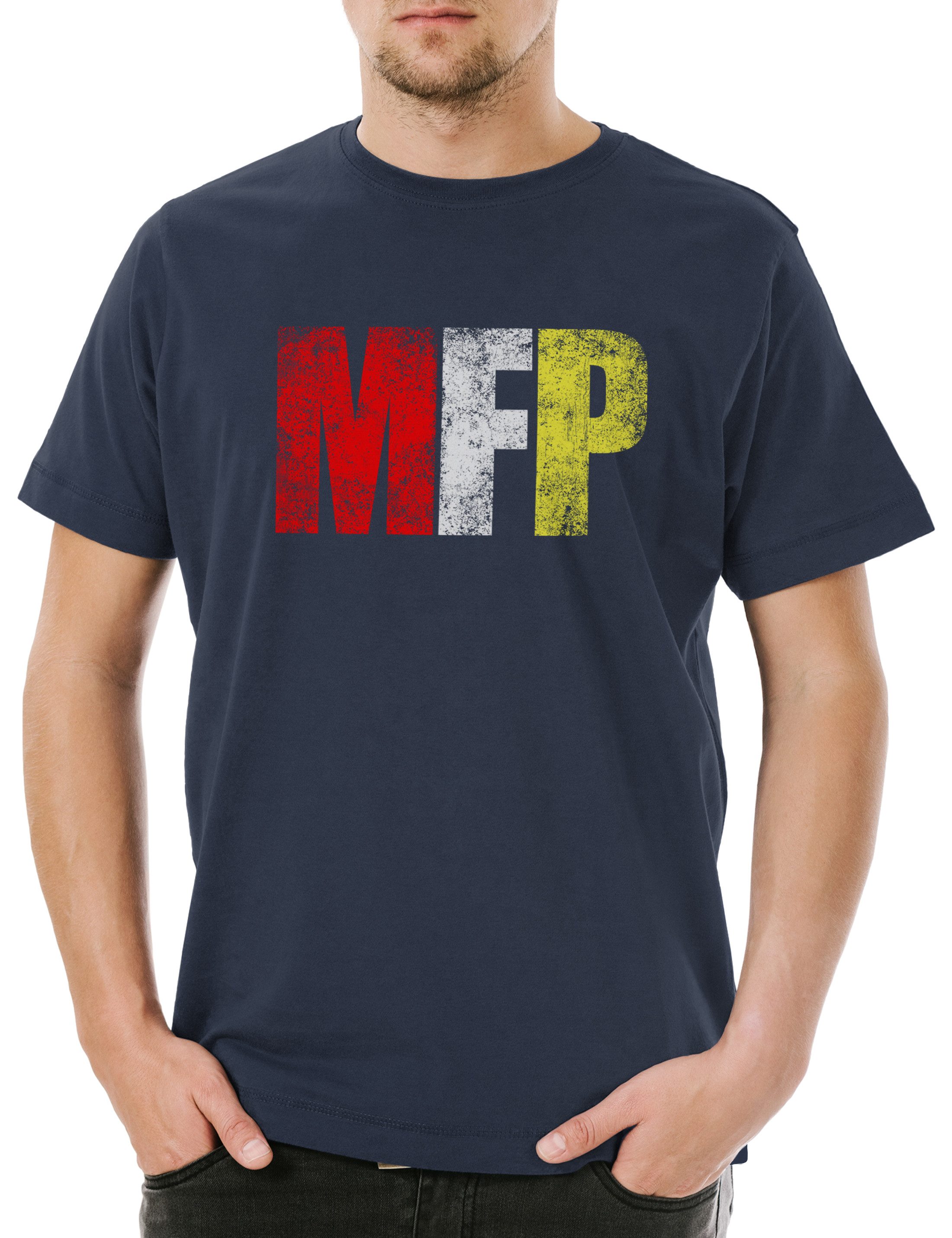 Print-Shirt Mad Max Herren T-Shirt Main Force Patrol Fury Road Warrior Gibson Kult