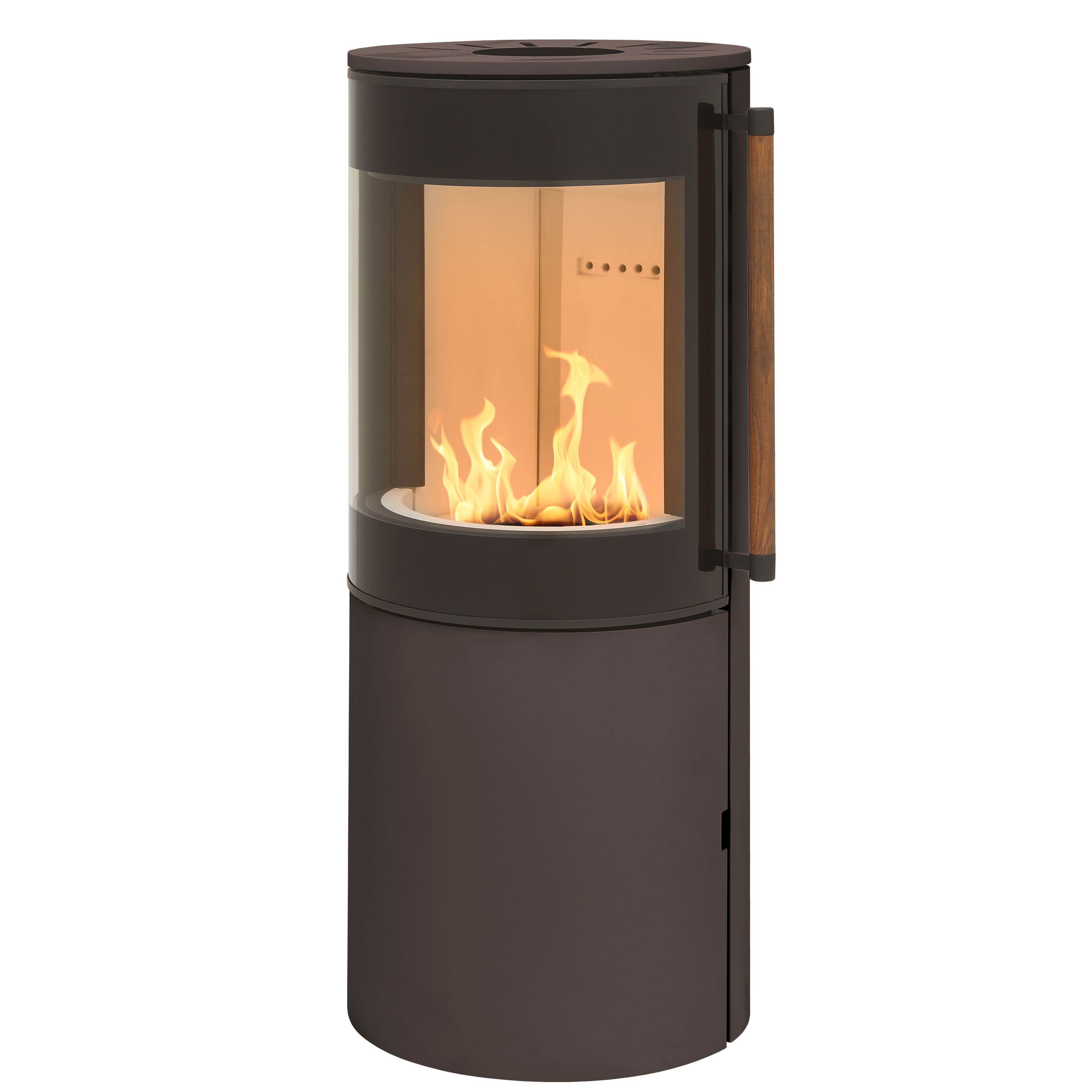 H&M Germany Kaminofen MONO 3.0 Stahl-braun, 7 kW, Zeitbrand