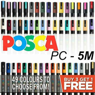 POSCA Marker marker 2,5 mm PC-5M schwarz mittel