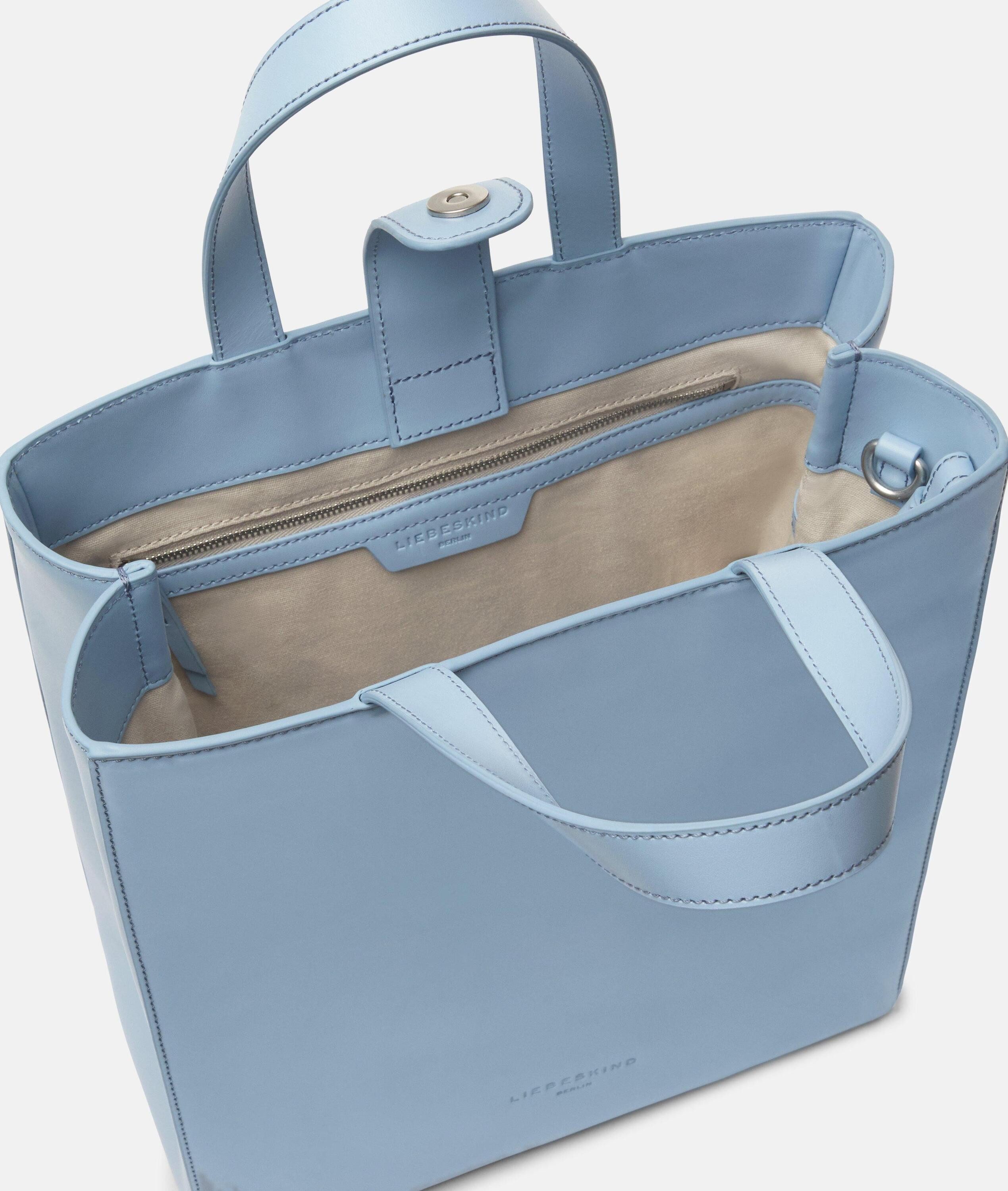 Liebeskind Berlin Handtasche Paper Bag M, Geräumige Tote aus glattem Leder