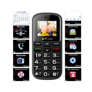 Retoo Seniorenhandy Handy 1,8' Mobiltelefon mit großen Tasten Seniorenhandy (1,8 Zoll, Seniorenhandy Mobile phone mit großen Tasten und ohne Vertrag)