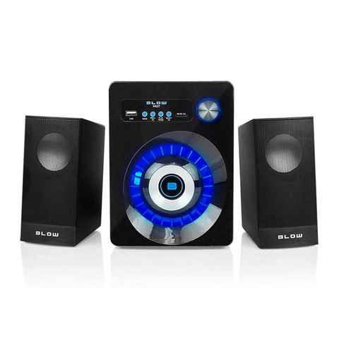 MS-27 2.1 Soundsystem (Bluetooth, 16 W, AUX, USB, MicroSD, FM-Radio, Lautstärkeregelung)