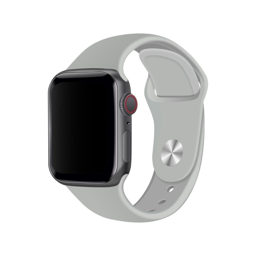 SmartUP Smartwatch-Armband für Apple Watch 11 10 9 8 7 6 5 4 3 SE Ultra Sil günstig online kaufen