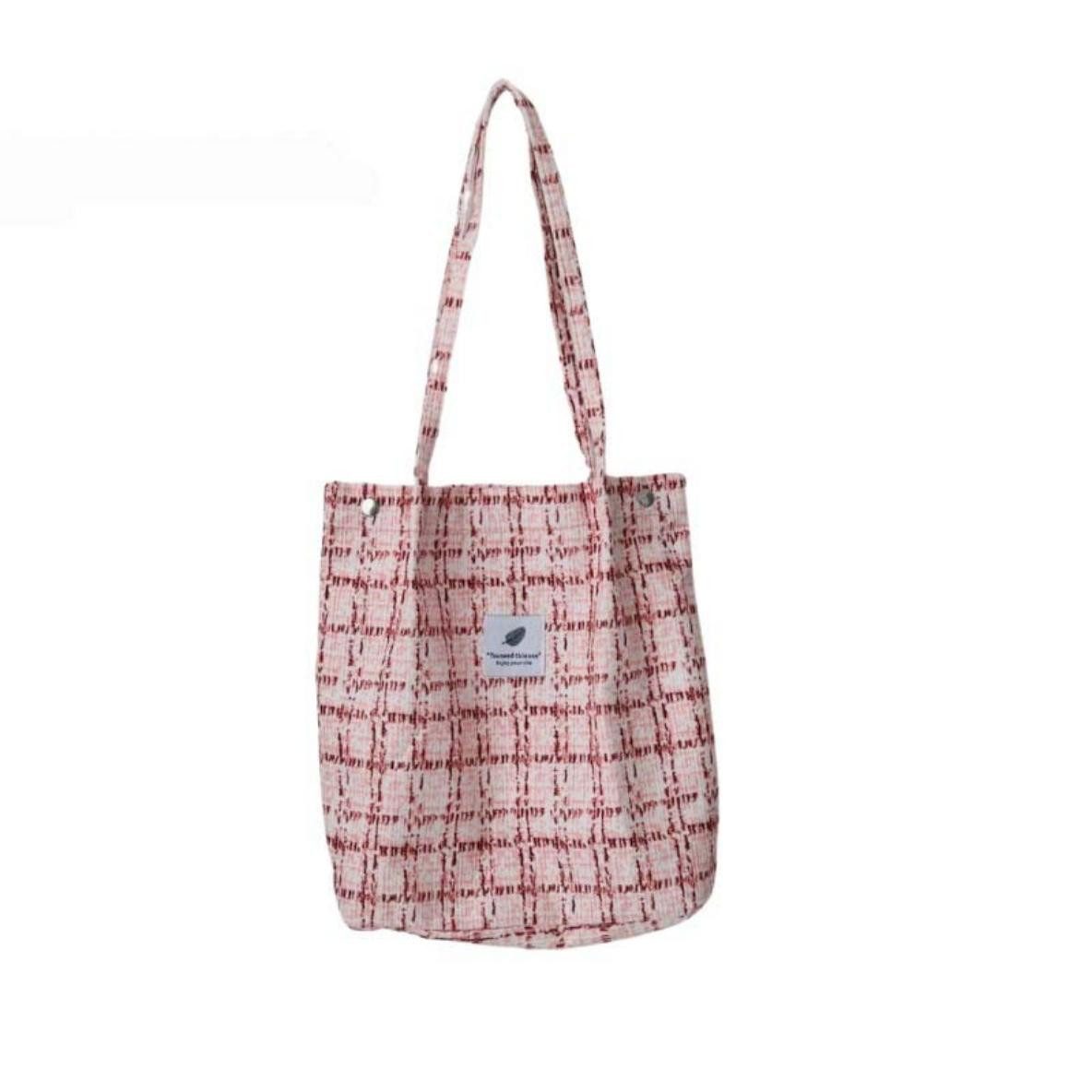 Schultertasche Groß Umhängetasche Damen Cord Schultertasche Strandtasche