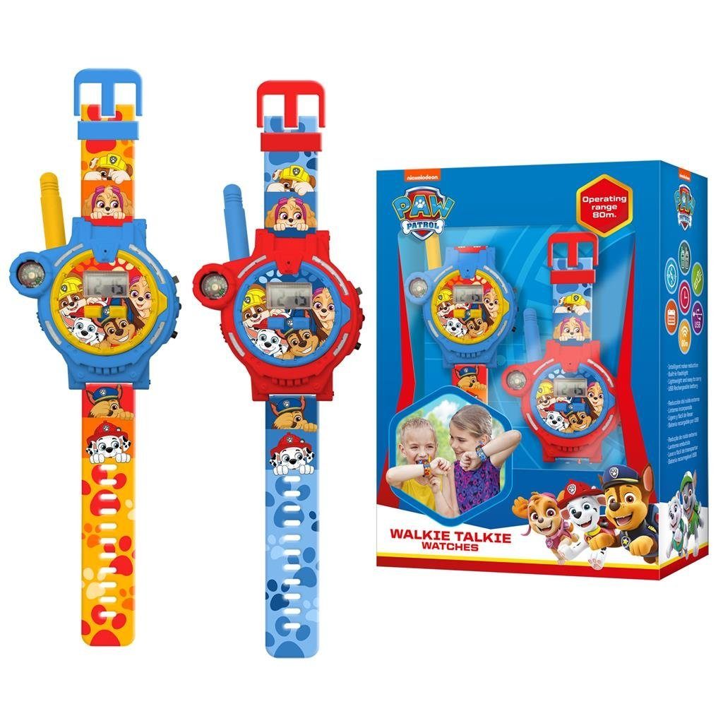 Talkie Walkie Euroswan Kids Walkie Detektiv und Uhr Patrol Armbanduhr Paw Talkie