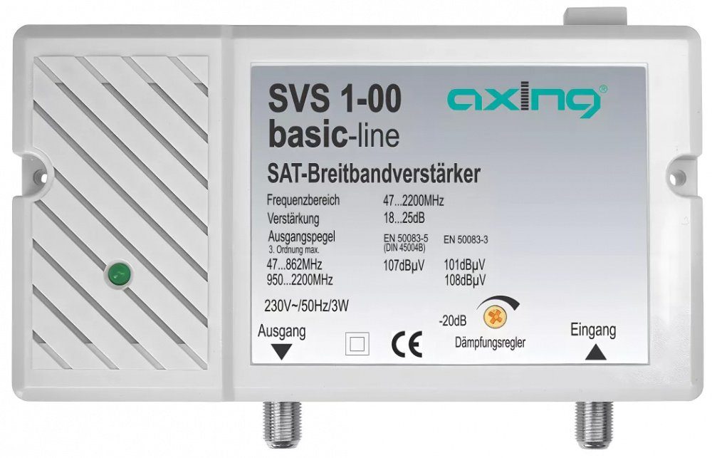 1-00 SAT-Breitbandverstärker Axing Verstärker axing SVS
