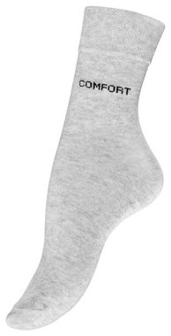 Cotton Prime® Socken ohne Gummibund (10-Paar) in angenehmer Baumwollqualität