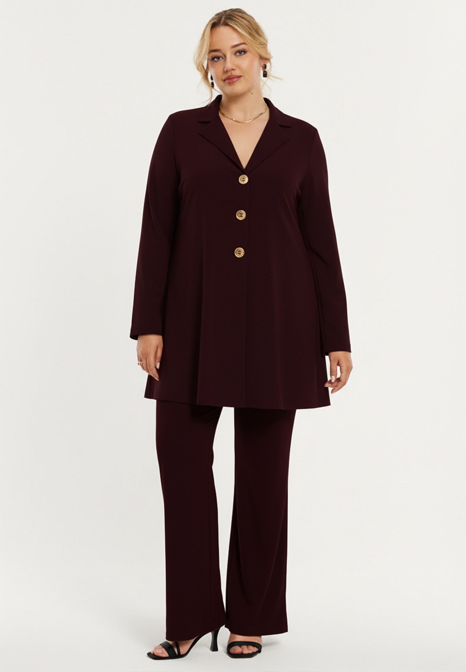 YOEK Jackenblazer Damen Blazer mit Langarm