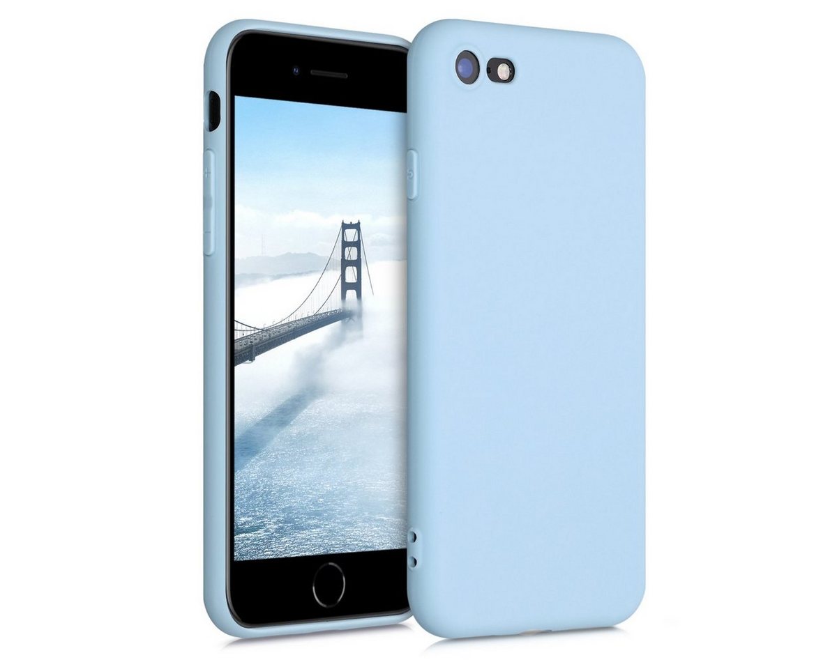 kwmobile Handyhülle Handyhülle für Apple iPhone SE / 8 / 7 Hülle, Weiches Handy Silikon Case - Schutzhülle Cover