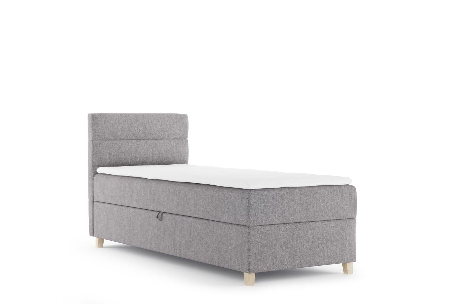 Beautysofa Boxspringbett Velour Bett DONNA MINI günstig online kaufen