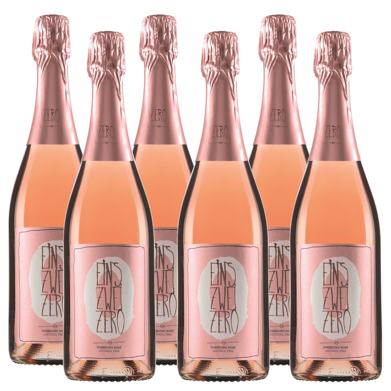 Leitz Weingut Sekt Leitz EINS-ZWEI-ZERO Sparkling Rosé (6x 0,75l), 6 x 0,75 l