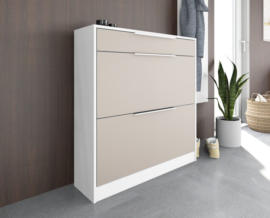 borchardt Möbel Schuhschrank Oliva Stehende Montage, Wandmontage & Glasböden unter Mehr aus der Serie
