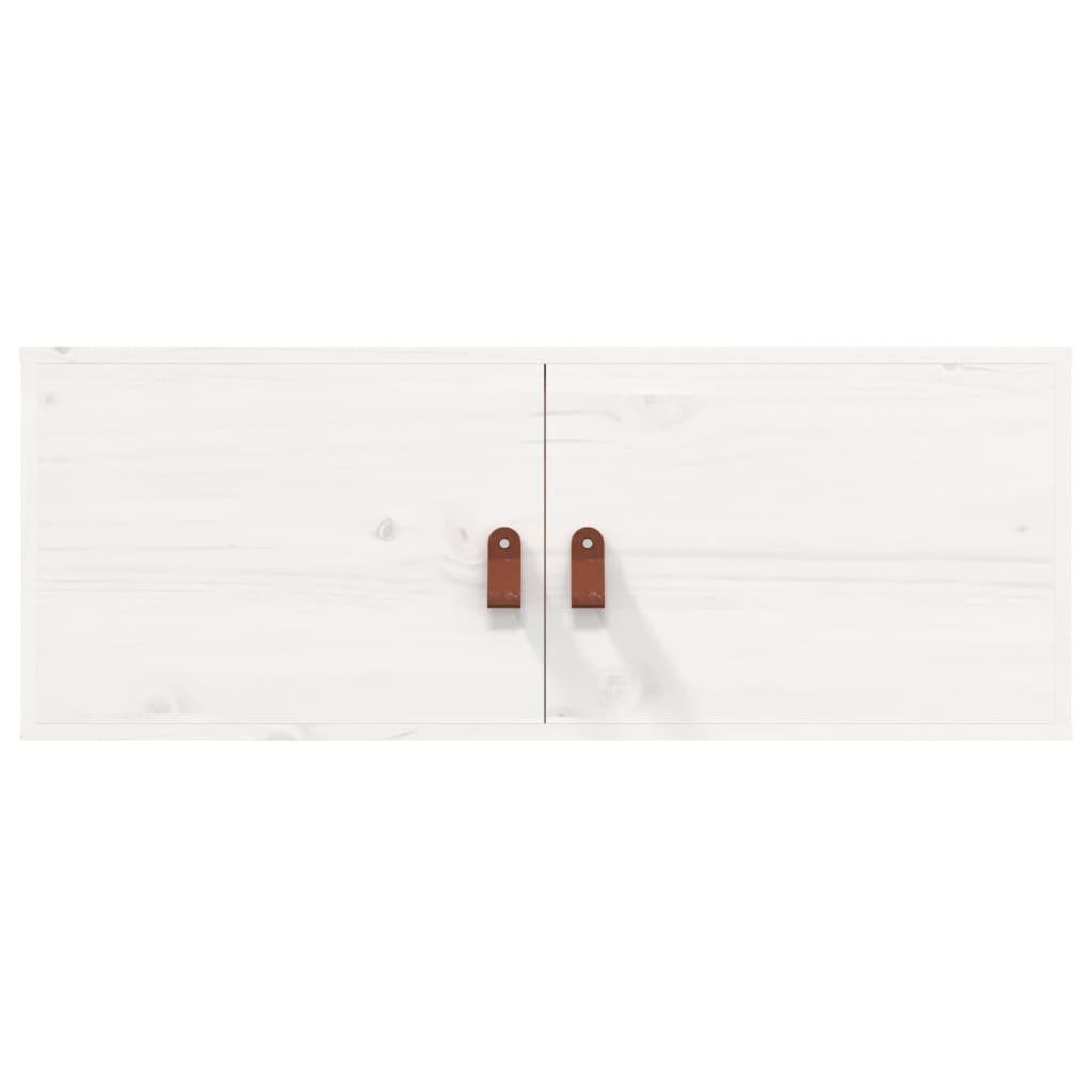 vidaXL Regal Wandschrank Weiß 80x30x30 cm günstig online kaufen
