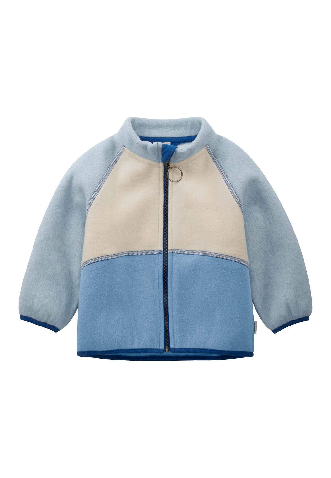 Hessnatur Fleecejacke aus reiner Bio-Baumwolle (1-St)