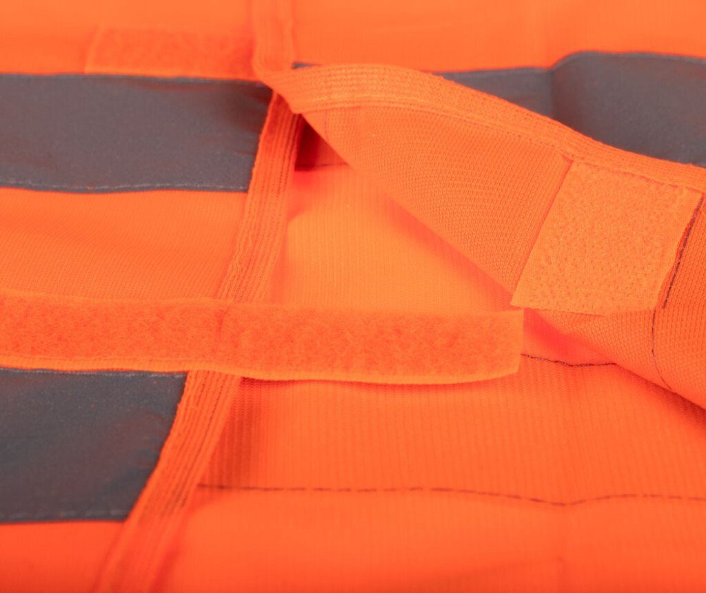HEYNER Warnweste XL Zertifikat orange mit Warnweste