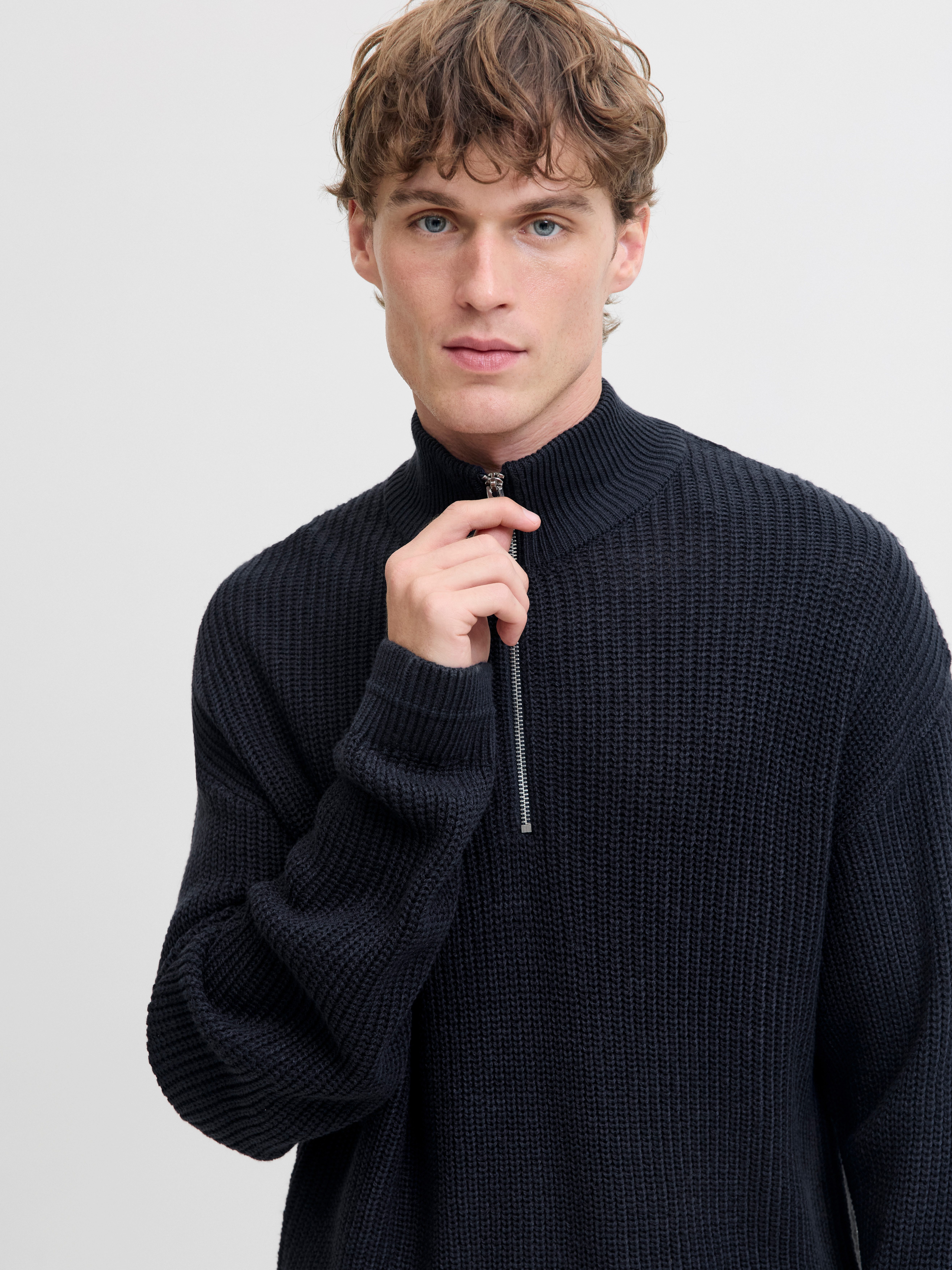 Jack & Jones Troyer JJKAITO KNIT günstig online kaufen