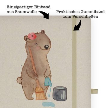 Mr. & Mrs. Panda Notizbuch Reinigungskraft Herz - Transparent - Geschenk, Tagebuch, Skizzenbuch, Mr. & Mrs. Panda, Hardcover