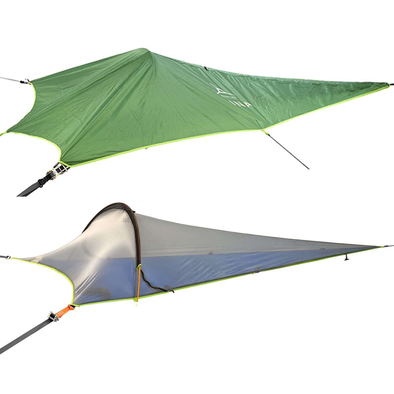 Tentsile Hängezelt Baumzelt UNA 1 Personen Zelt Trekking, Biwak Flug Hängematte 2 kg Leicht