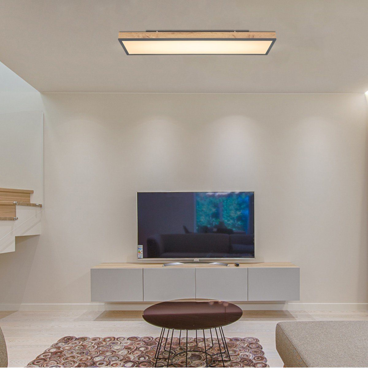 GLOBO LIGHTING LED Deckenleuchte Doro CCT, LED fest integriert, Warmweiß-Ka günstig online kaufen