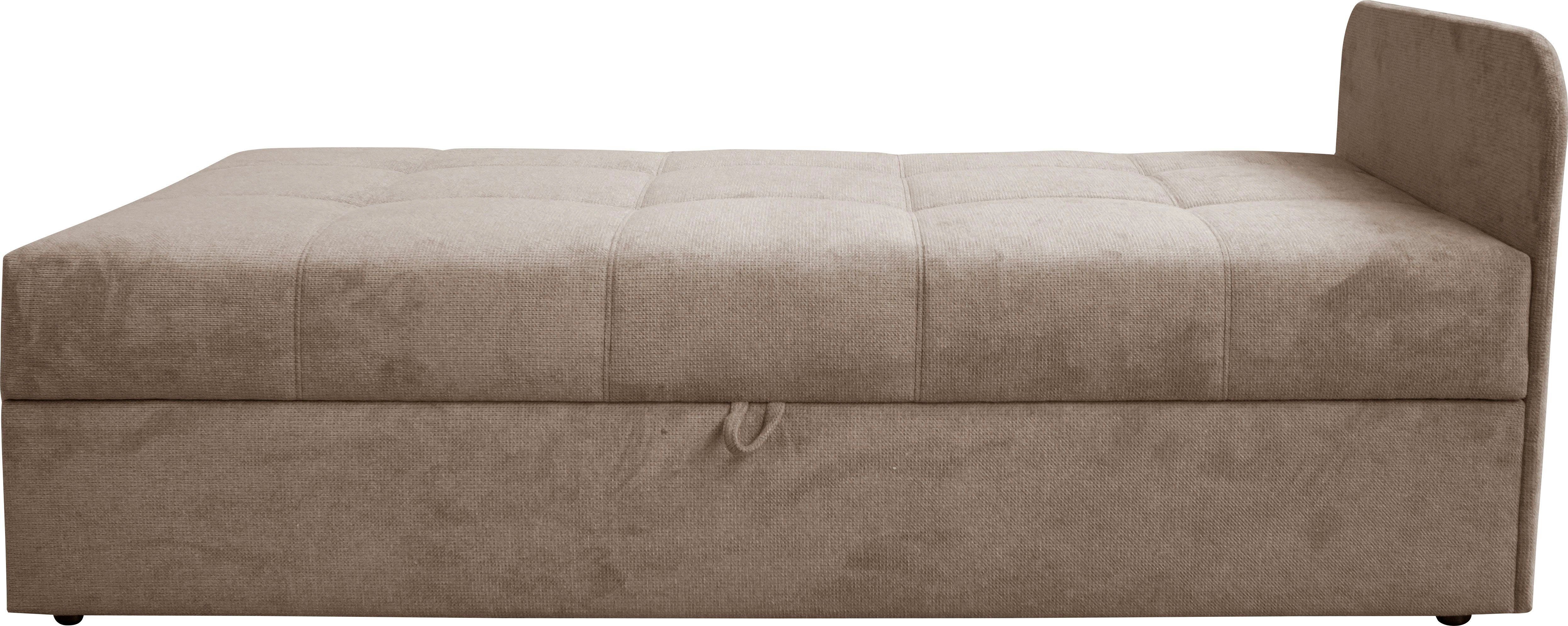 alina Schlafsofa Marla, inkl. Stauraum, Armlehne wahlweise links ode rechts