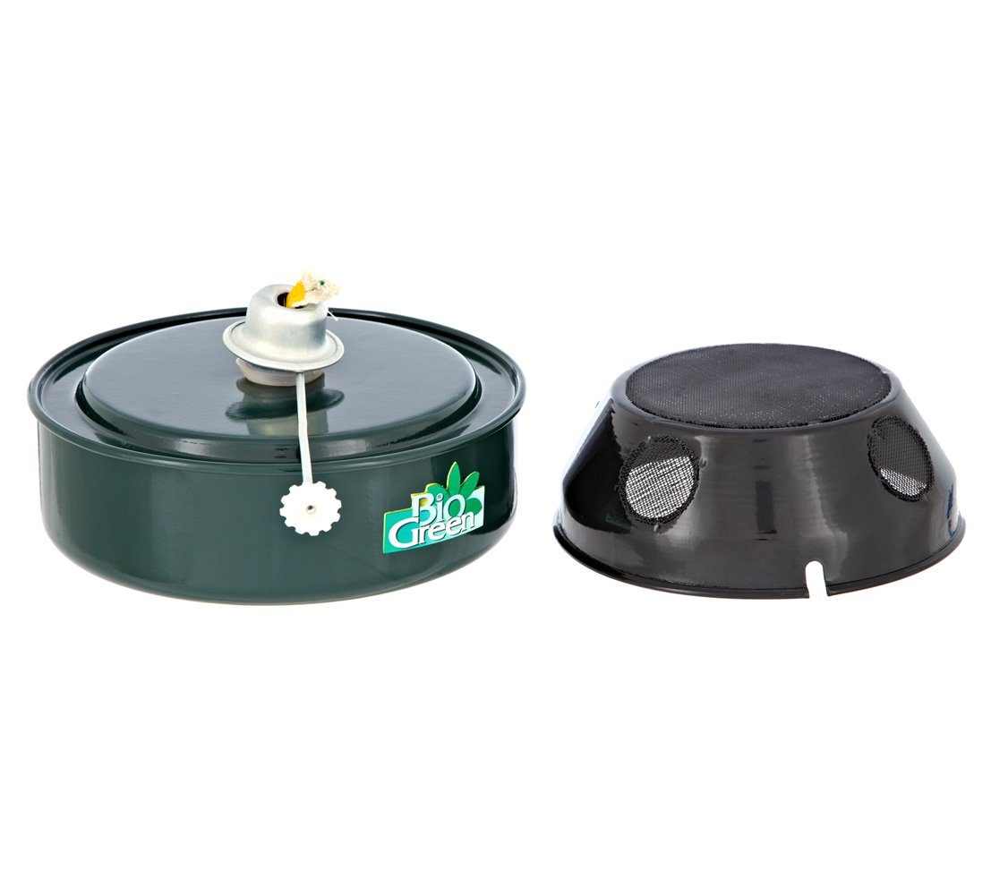 Bio Green Gewächshaus Frostwächter Warmax mit Paraffin-Tank, 1.7 Liter, kleiner Paraffin-Heizer fürs Frühbeet mit langer Brenndauer