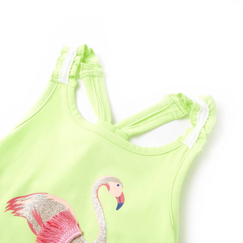 vidaXL Tanktop Kinder-Tanktop Neongelb 116